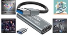 4k Hdmi To Usb 3 0 Video Capture Card  1080p 60fps  For Gaming streaming