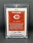 Pete Rose Optic Downtown Uptowns In Heaven Signing An Auto Custom Card Rookie Rc