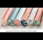 Stampin Up By The Shore Designer Series Paper Dsp - Half Pack  24  6x6 Sheets