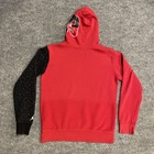 Air Jordan Hoodie Youth Xl 13-15 Red Black 23 Basketball Sweatshirt Pullover