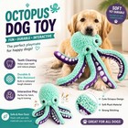 Funny Octopus Plush Dog Toy Interactive Sound Chew Toy Pet Companion Puppy Toy