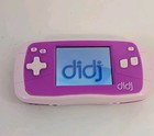 Leapfrog Didj Custom Learning Gaming System - Pink purple With 3 Games Works