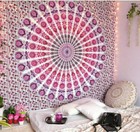 Indian Decor Mandala Tapestry Wall Hanging Hippie Throw Bohemian Ombre Bedspread
