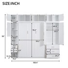 Multi-functional Murphy Wall Bed With Lockers Wardrobe Video Storage Cabinet Bed