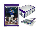 Cf Magnetic Card Holder One Touch Case Purple Border - 35pt-360pt Sizes