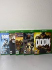 9 Xbox One Games Mixed Lot Minecraft Doom Fortnite Titanfall Cod Resident Evil