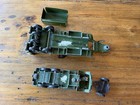 Vintage Dinky Supertoys Military Vehicles     Very Used Condition