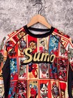 1 2 Half Sumo Rashguard Top Medium Mens Limited Edition Cards Long Sleeve
