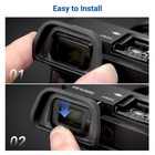 2-pack Soft Viewfinder Eyecup Eyepiece Eye Cup For Sony A6300 A6100 A6000 Nex-6