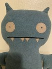 Uglydoll Classic Blue Ice Bat Plush 13 Inch Ugly Dolls 2004 Vintage Stuffed Toy