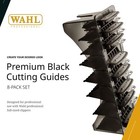 Wahl Professional Hair Comb 8 Count Guide Set For Fades And Lengths