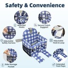 Shopping Cart Seat Cover For Baby  High Chair   Grocery Seat Protector  blue    