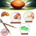 Ulema Football Pencils Erasers 48 Pcs Birthday Gift Stationery