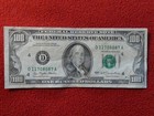 1977  d   100 One Hundred Dollar Bill Federal Reserve Error Note Currency