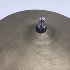 Vtg Zildjian Avedis 14 Inch Hi Hat Top Or Bottom Cymbal 1970s Thin Stamp 828g