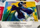 Ken Griffey Jr    Leroy Neiman Autographed Lithograph W certificate