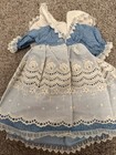 Blue   White Lace Trim Everyday  Dress Fit American Girl 18    doll