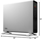 Delonghi Hcx9115e Convection Panel Heater 1500w Quiet Wall Mount Portable White