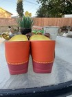 Yellow Transparent Dansko Clogs