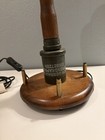 Wwii German M-40 Helmet Trench Art Lamp Works