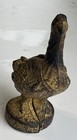 Antique Cast Iron Red Goose Still Bank
