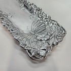 Arthur Court Cast Aluminum Butterfly 16 5    X 6    Long Serving Tray 1997