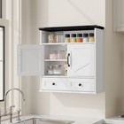 Bathroom Wall Cabinet Medicine Cabinet With Drawer Storage Cabinets For Bathroom