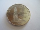 Jack Dempsey Gibbons Fight 1923 Shelby Montana 50th Anniversary Metal Oil 1973