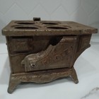Eagle Cast Iron Salesman Sample Wood Burning Stove Oven Vtg Antique Toy