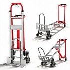 3 In 1 Folding Hand Truck Stair Climbing Dolly Cart Steel Frame Moving Home