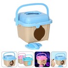 Portable Hamster Carrier Small Animal Carriers Take-out Bag Pet Plastic