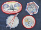 Lot Of 4 Vintage  Nasa   Space Shuttle Challenger Jacket Patch Patches
