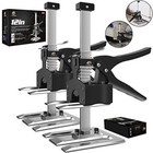 Labor-saving Handle 2 Pack  12 In Construction Jack  Wall Tile Locator  Black
