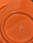 Lot Of 10 Vintage Dudson Orange Triangle 11  Plates Made In England Modern