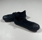 Levis Shoes Mens Size 10 Black Canvas Low Top Sneakers Rubber Toe Cap Casual