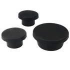 3x Tailgate Plug Set Spare Tire Carrier Delete Rubber For Jeep Wrangler Jk 07-17