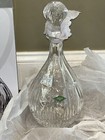 Shannon Crystal Wine Decanter Regency Bright Cut 14in H 46 Oz Box