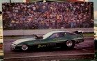 Nhra Ahra Super Brut  Signed Al Segrini Vtg  Drag Racing Photo