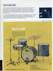 Vintage Rogers R-360  rock Solid  Marine Pearl Drum Set