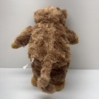 Teddy Mountain 10    Rosette Fur Brown Monkey  Stuffed Animal Plush Toy