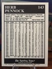 1991 The Sporting News Conlon Collection - 75 Years Ago World Champs Herb   