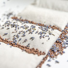 Microwave Heating Pad - Heated Neck Wrap - Clay Beads   Lavender For Moist Heat