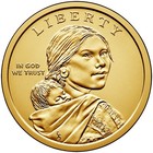 2026-p Sacagawea Native American Oneida Valley Forge Uncirculated Dollar