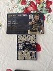 Hoke Smith 2026 Navy Academy Football Pocket Schedule  2026 Navy Magnet C Cauley