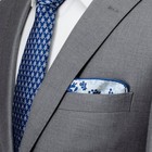 Disney Mickey Mouse Floral White Pocket Square