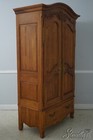 68374  Ethan Allen Country French Style 2 Door Bedroom Armoire
