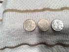 1923 1929 1945  Canada King George V Five Cent Coins