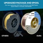 Er70s-6  045  - 33-lb - Mild Steel Mig Welding Wire - Shatterproof Abs Spool