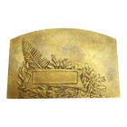 Antique French Art Nouveau Bronze Plaque By Ren   Baudichon     Early 1920 Medal