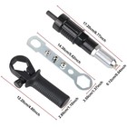 Electric Rivet Nut Gun Cordless Drill Pop Adapter Riveting Riveter Insert Tool